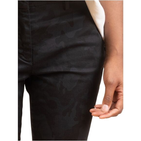 New Maison's Forte Dei Marmi New York Slim Pant Camo Tonal Jacquard Size EU 36 - Picture 5 of 12